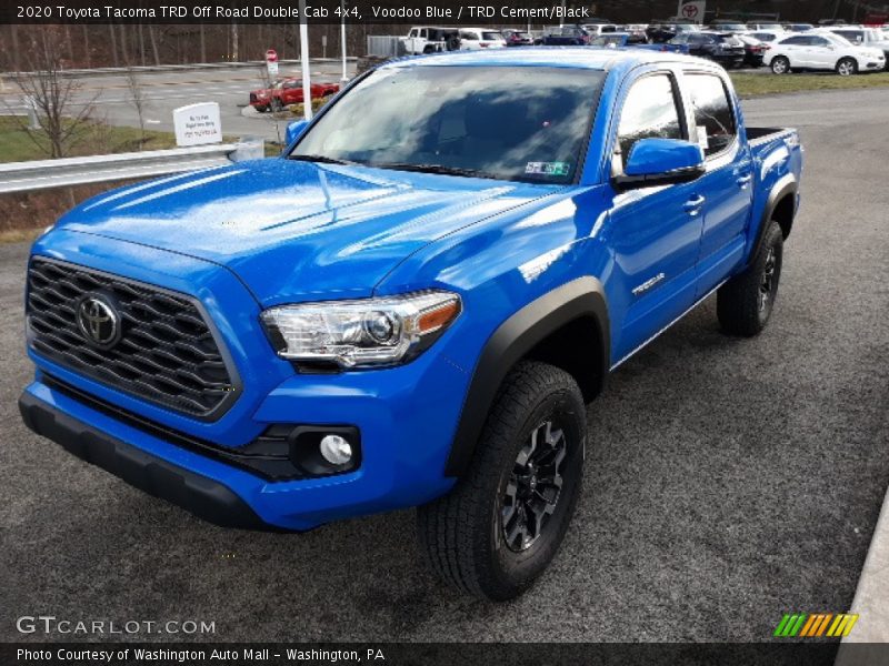  2020 Tacoma TRD Off Road Double Cab 4x4 Voodoo Blue