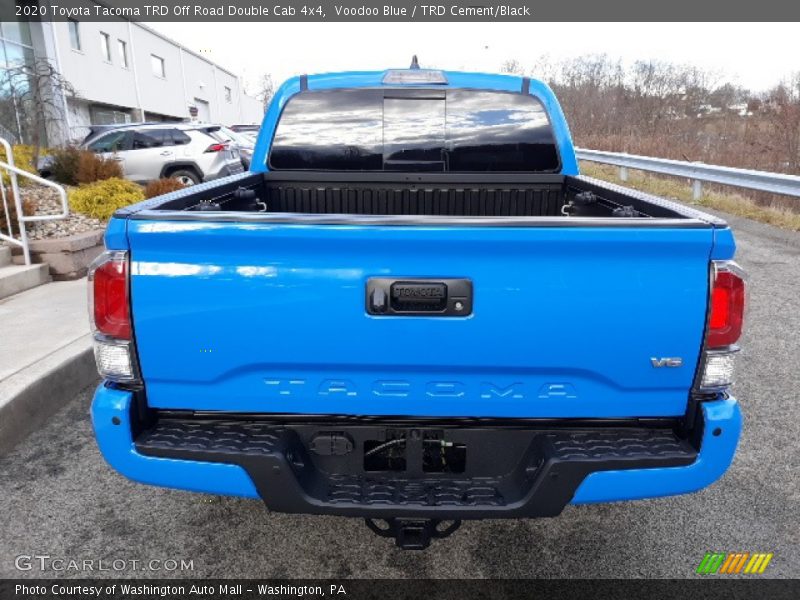 Voodoo Blue / TRD Cement/Black 2020 Toyota Tacoma TRD Off Road Double Cab 4x4