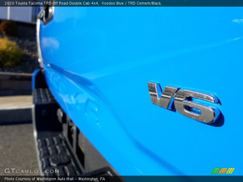 Voodoo Blue / TRD Cement/Black 2020 Toyota Tacoma TRD Off Road Double Cab 4x4