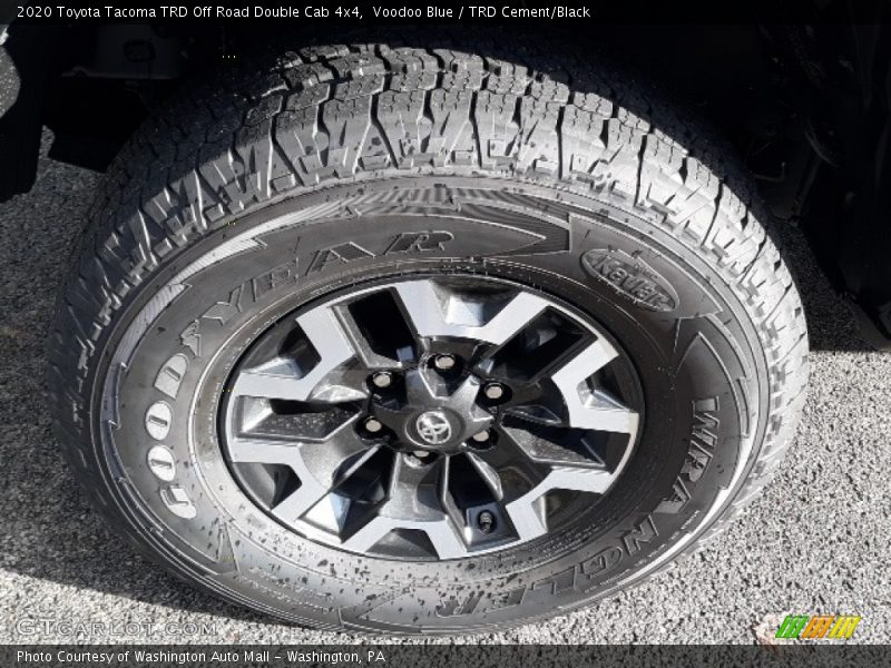 Voodoo Blue / TRD Cement/Black 2020 Toyota Tacoma TRD Off Road Double Cab 4x4