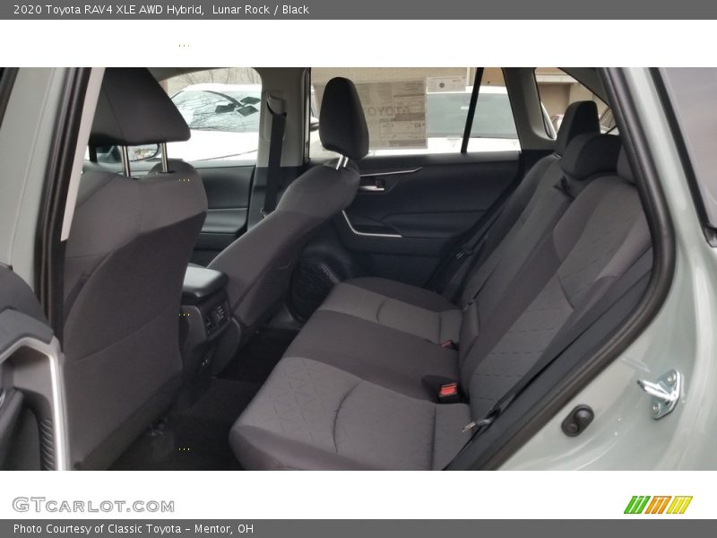 Lunar Rock / Black 2020 Toyota RAV4 XLE AWD Hybrid