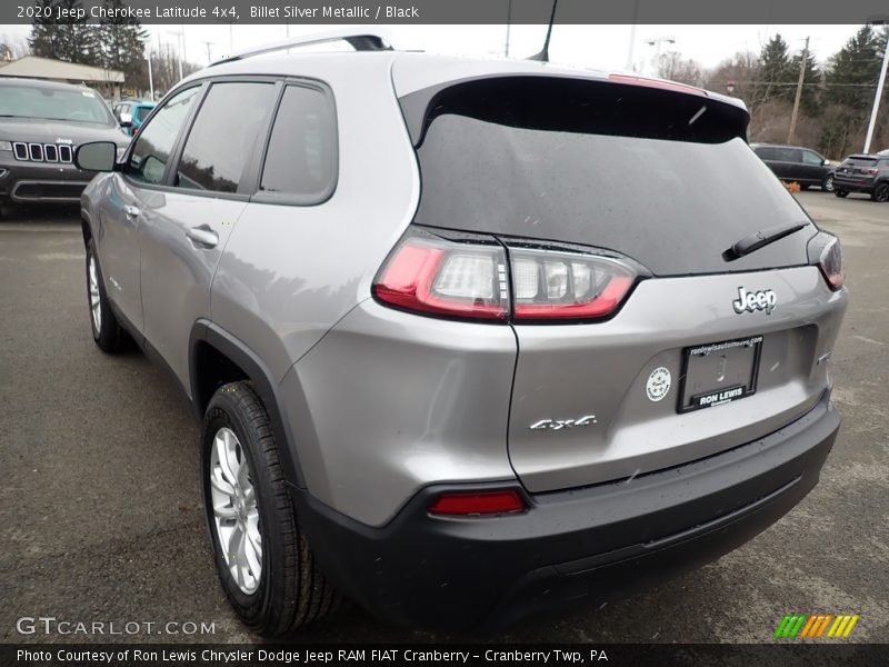 Billet Silver Metallic / Black 2020 Jeep Cherokee Latitude 4x4