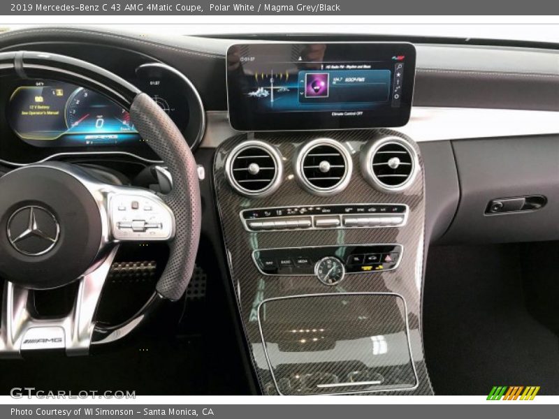 Polar White / Magma Grey/Black 2019 Mercedes-Benz C 43 AMG 4Matic Coupe