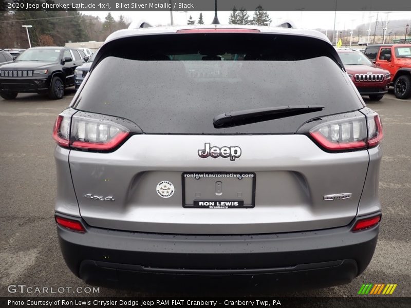 Billet Silver Metallic / Black 2020 Jeep Cherokee Latitude 4x4