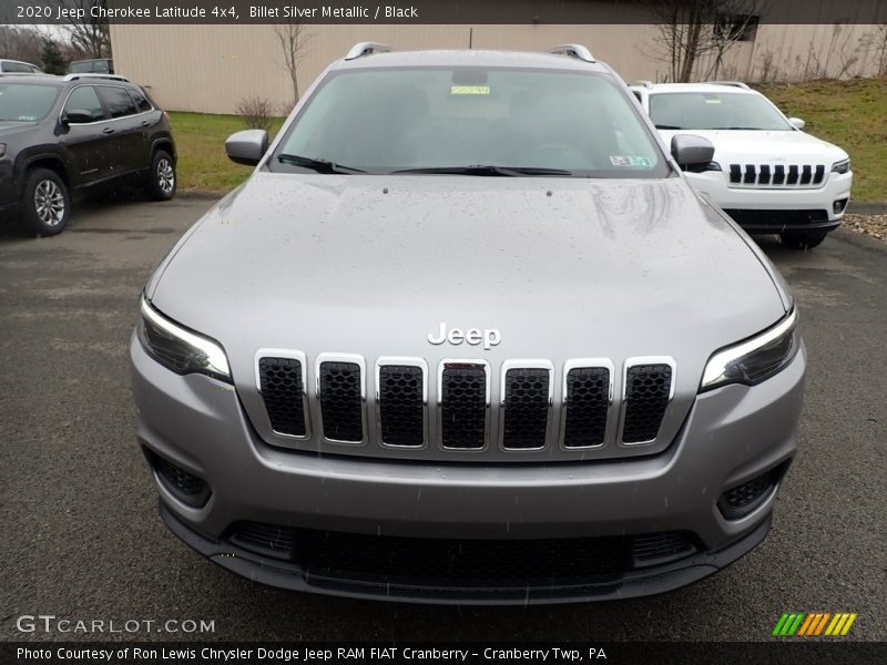 Billet Silver Metallic / Black 2020 Jeep Cherokee Latitude 4x4