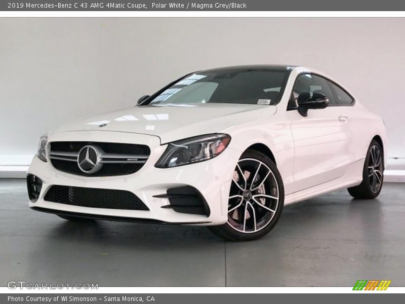 Front 3/4 View of 2019 C 43 AMG 4Matic Coupe