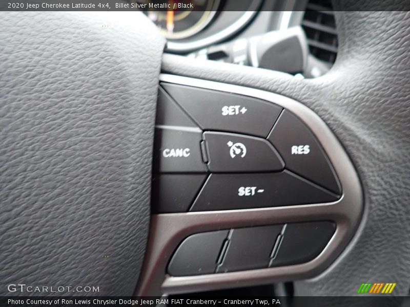 Billet Silver Metallic / Black 2020 Jeep Cherokee Latitude 4x4