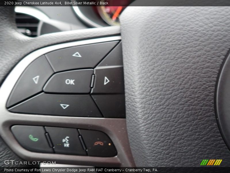 Billet Silver Metallic / Black 2020 Jeep Cherokee Latitude 4x4