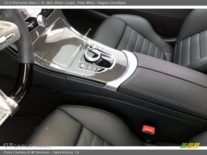 Polar White / Magma Grey/Black 2019 Mercedes-Benz C 43 AMG 4Matic Coupe