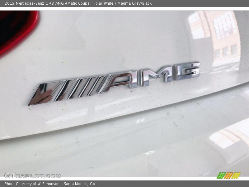 Polar White / Magma Grey/Black 2019 Mercedes-Benz C 43 AMG 4Matic Coupe