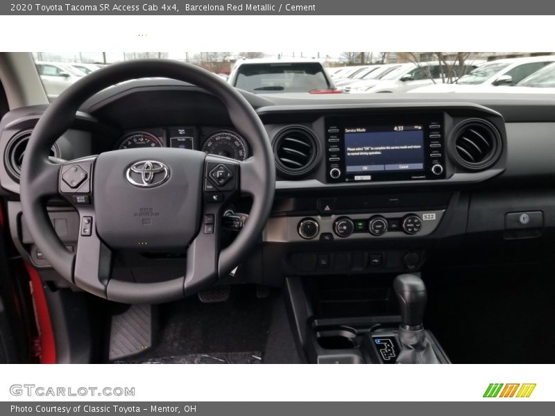 Barcelona Red Metallic / Cement 2020 Toyota Tacoma SR Access Cab 4x4