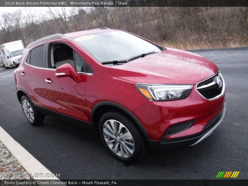 Front 3/4 View of 2019 Encore Preferred AWD