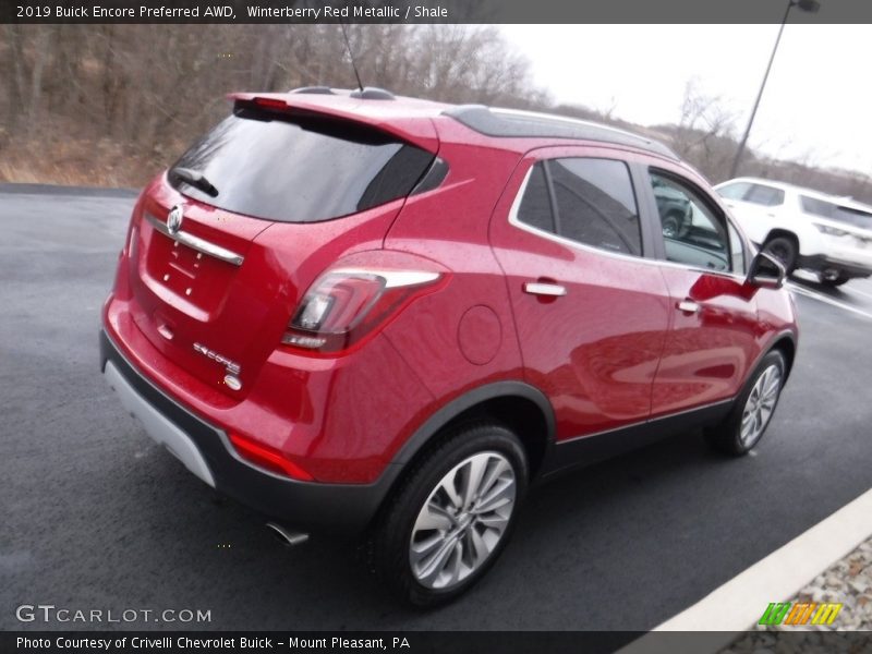 Winterberry Red Metallic / Shale 2019 Buick Encore Preferred AWD