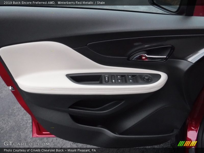 Door Panel of 2019 Encore Preferred AWD