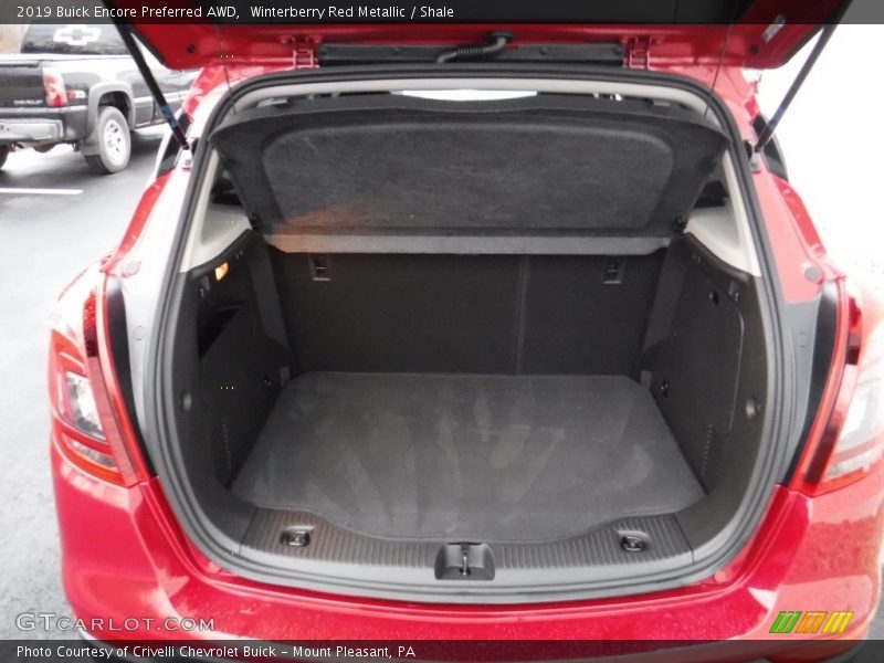 Winterberry Red Metallic / Shale 2019 Buick Encore Preferred AWD