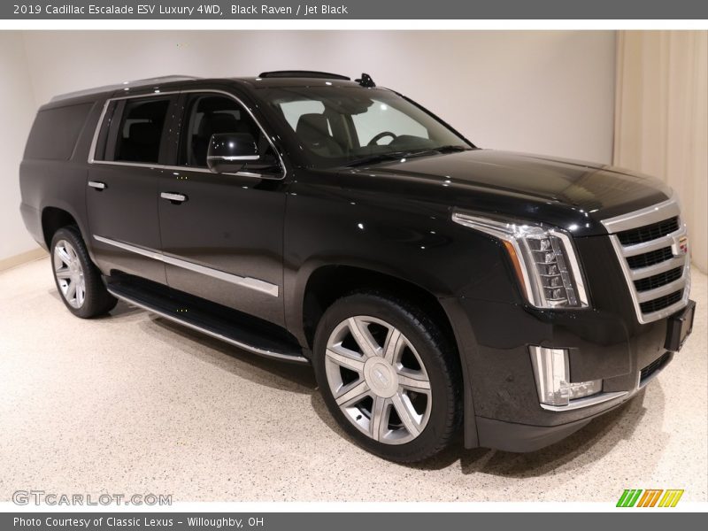 Black Raven / Jet Black 2019 Cadillac Escalade ESV Luxury 4WD