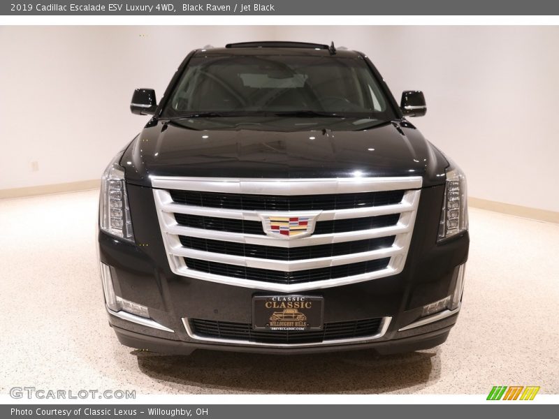 Black Raven / Jet Black 2019 Cadillac Escalade ESV Luxury 4WD