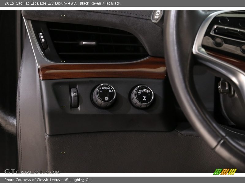 Black Raven / Jet Black 2019 Cadillac Escalade ESV Luxury 4WD