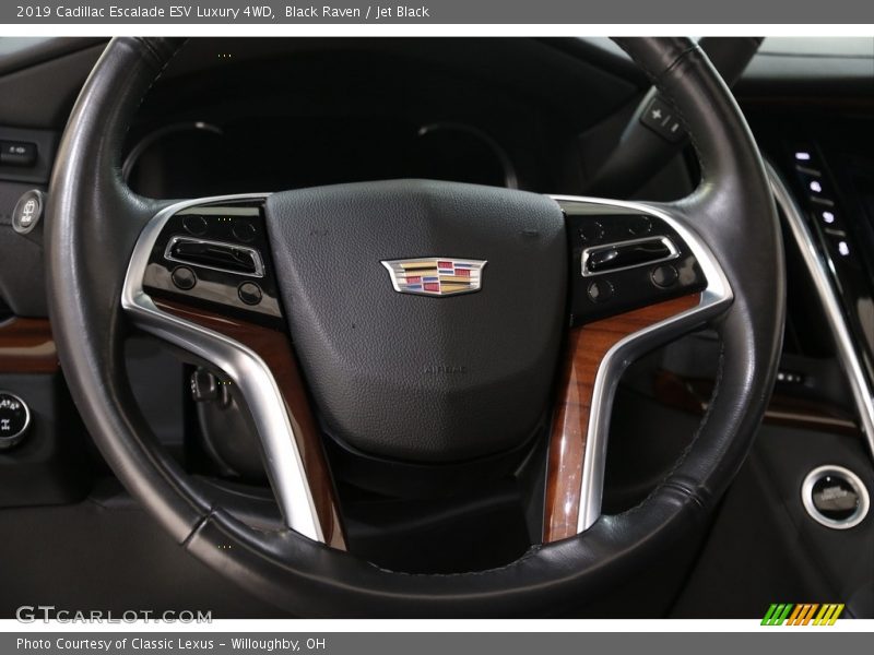 Black Raven / Jet Black 2019 Cadillac Escalade ESV Luxury 4WD