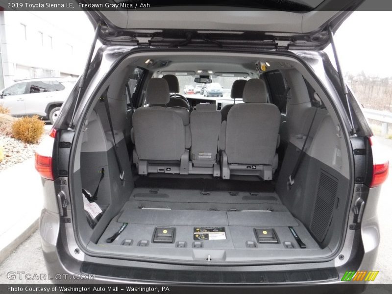 Predawn Gray Mica / Ash 2019 Toyota Sienna LE