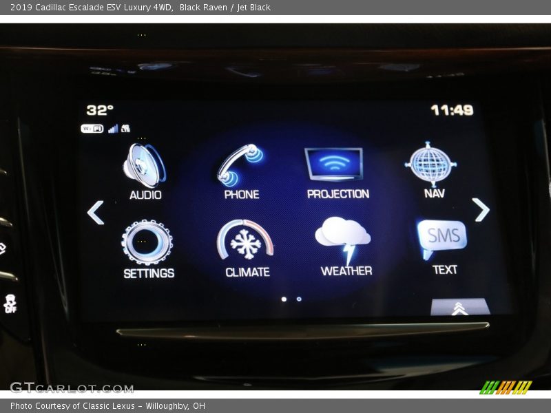 Black Raven / Jet Black 2019 Cadillac Escalade ESV Luxury 4WD