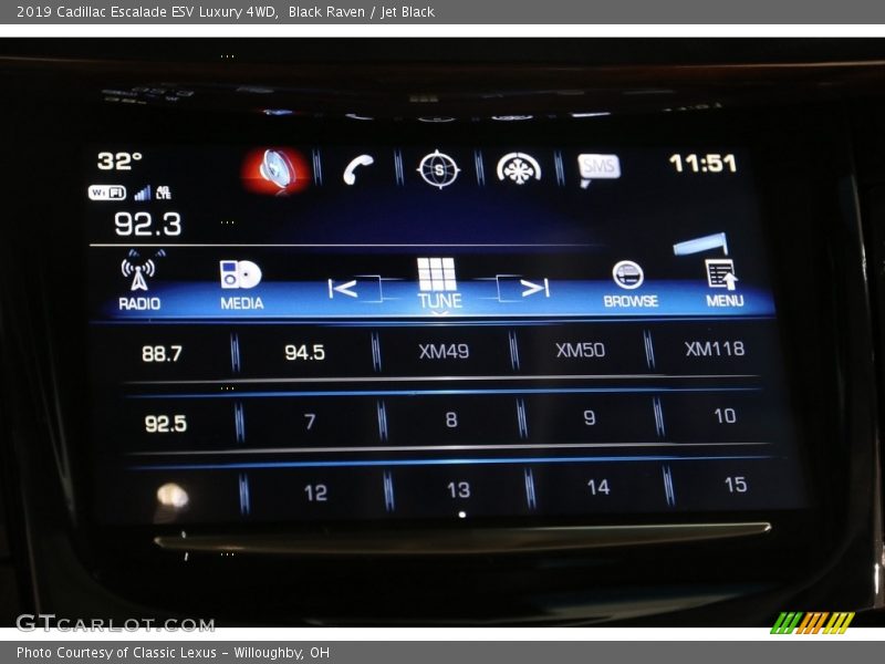 Black Raven / Jet Black 2019 Cadillac Escalade ESV Luxury 4WD