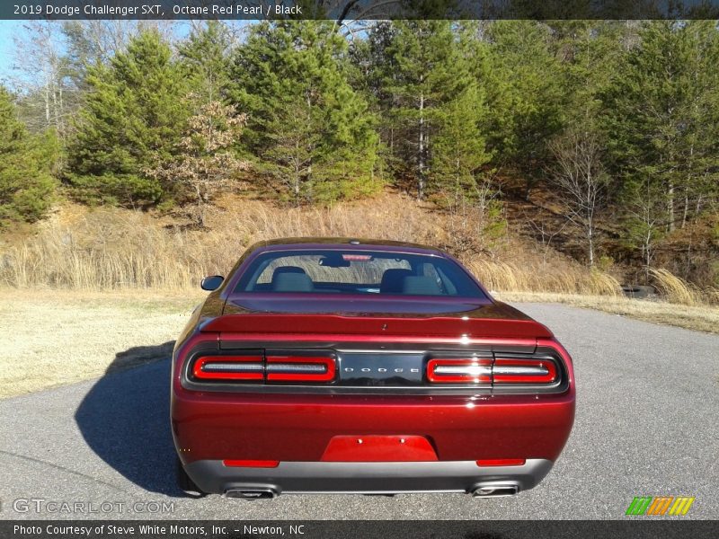 Octane Red Pearl / Black 2019 Dodge Challenger SXT