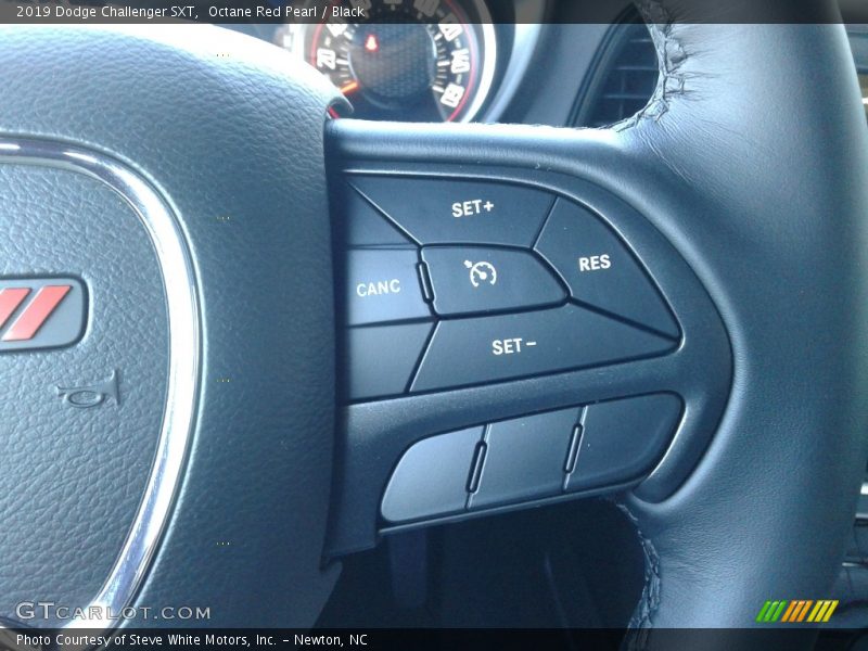 Octane Red Pearl / Black 2019 Dodge Challenger SXT