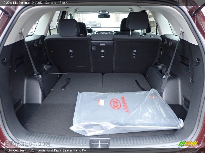 Sangria / Black 2020 Kia Sorento LX AWD