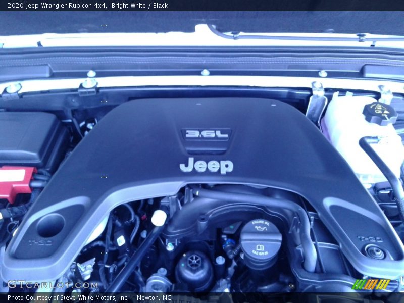Bright White / Black 2020 Jeep Wrangler Rubicon 4x4