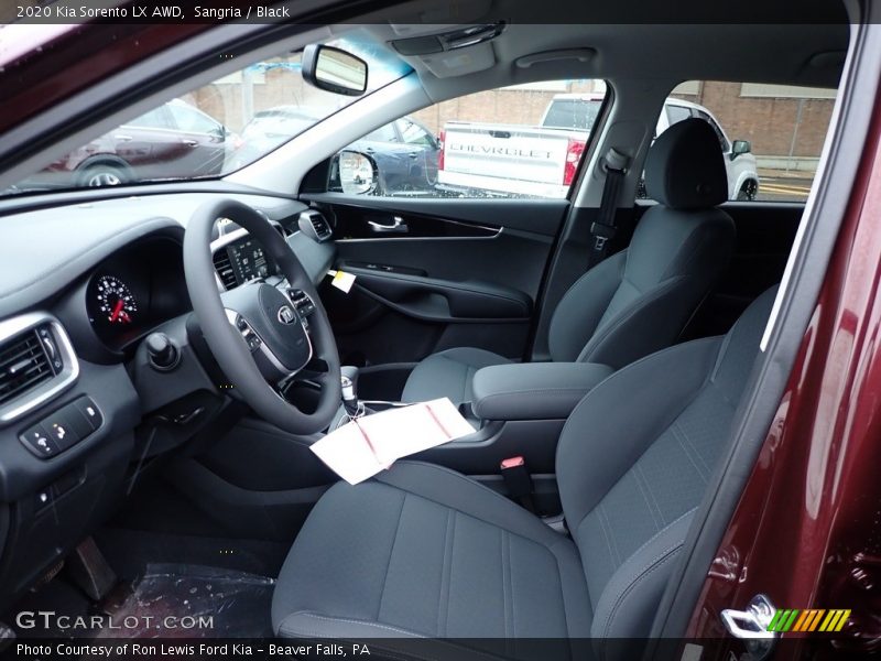  2020 Sorento LX AWD Black Interior