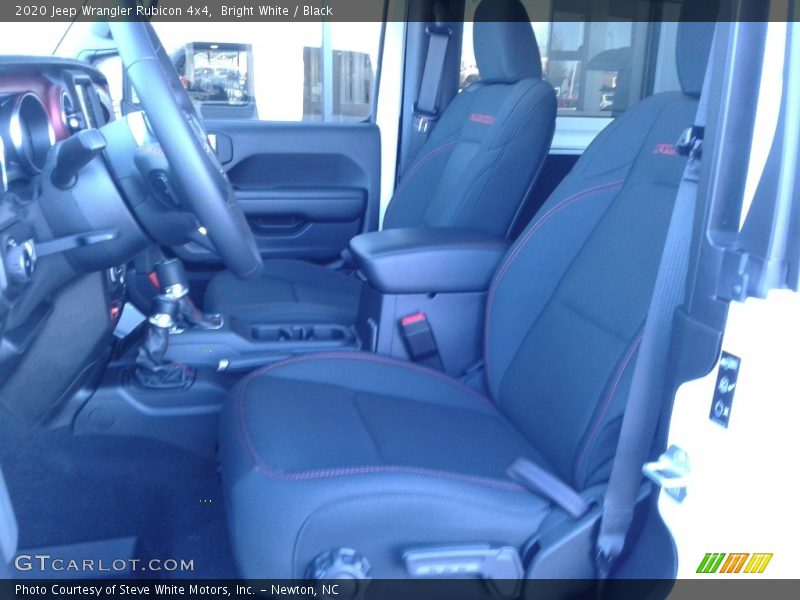 Bright White / Black 2020 Jeep Wrangler Rubicon 4x4