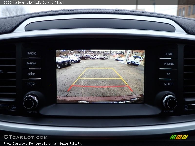 Sangria / Black 2020 Kia Sorento LX AWD