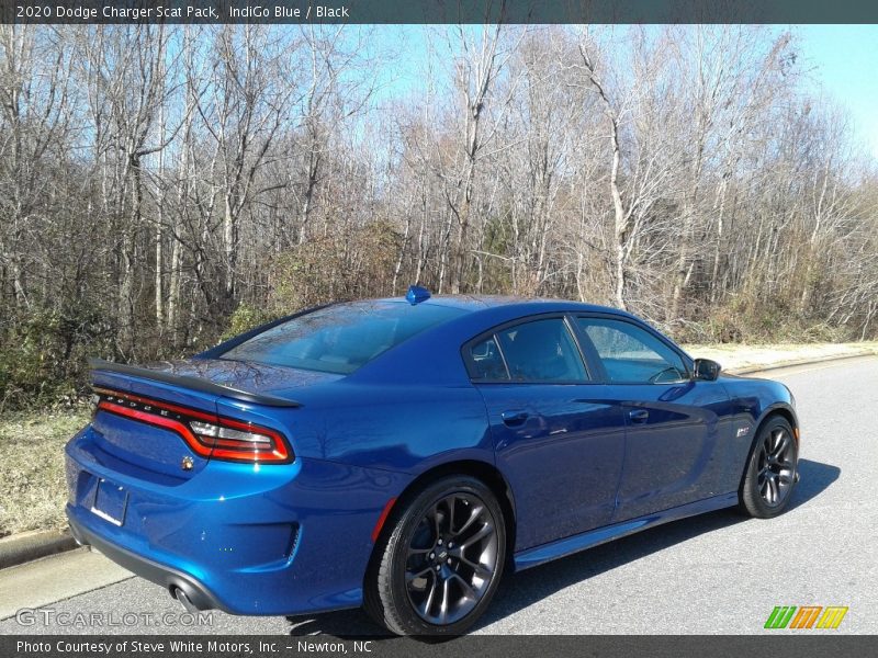 IndiGo Blue / Black 2020 Dodge Charger Scat Pack