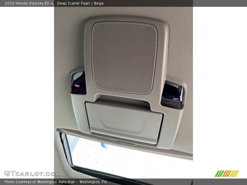 Deep Scarlet Pearl / Beige 2020 Honda Odyssey EX-L