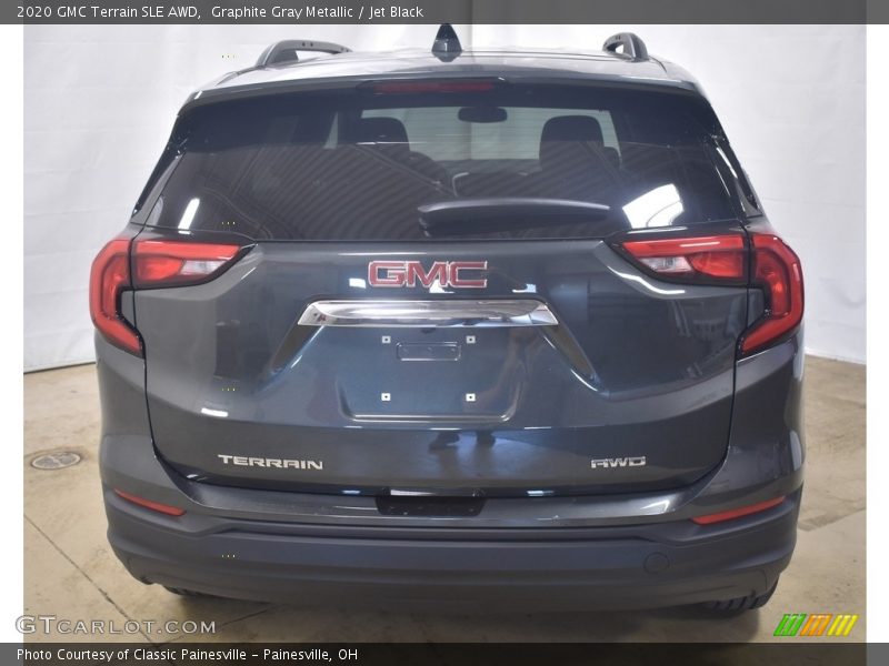 Graphite Gray Metallic / Jet Black 2020 GMC Terrain SLE AWD
