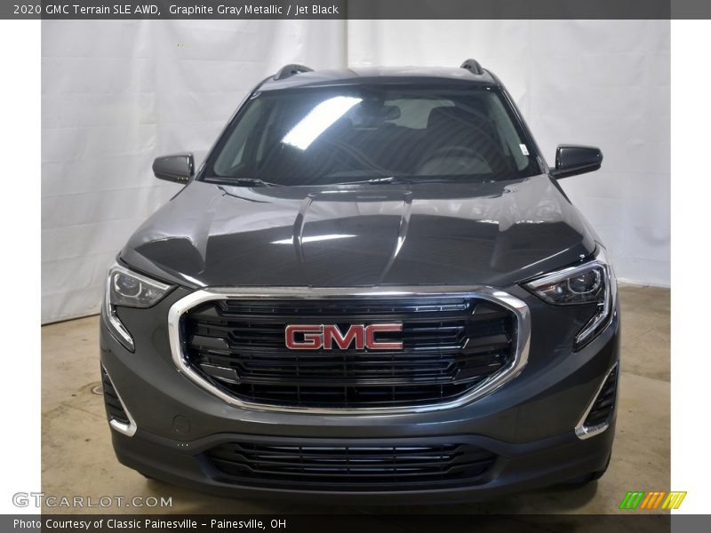 Graphite Gray Metallic / Jet Black 2020 GMC Terrain SLE AWD