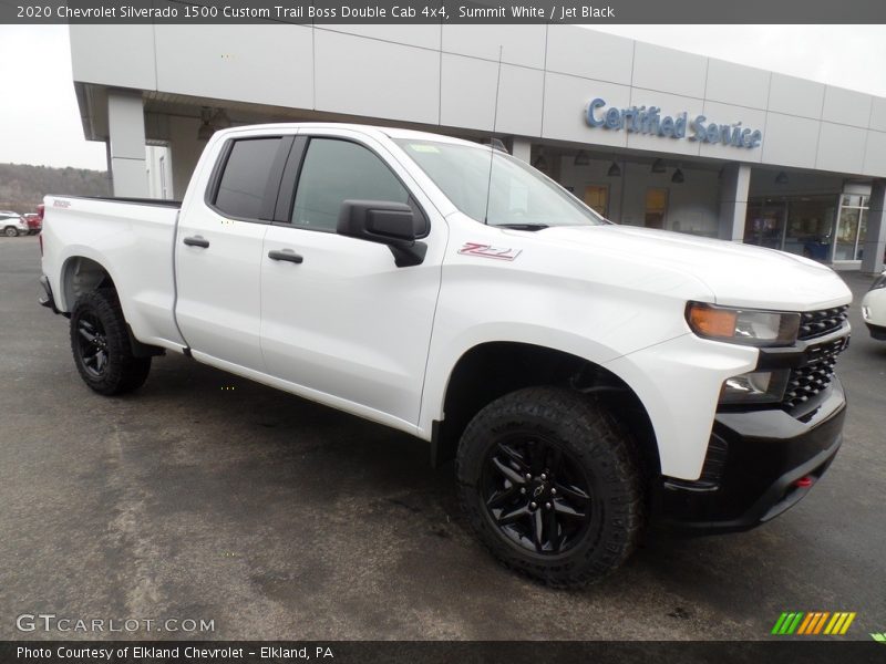  2020 Silverado 1500 Custom Trail Boss Double Cab 4x4 Summit White