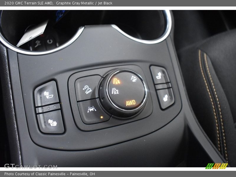 Graphite Gray Metallic / Jet Black 2020 GMC Terrain SLE AWD