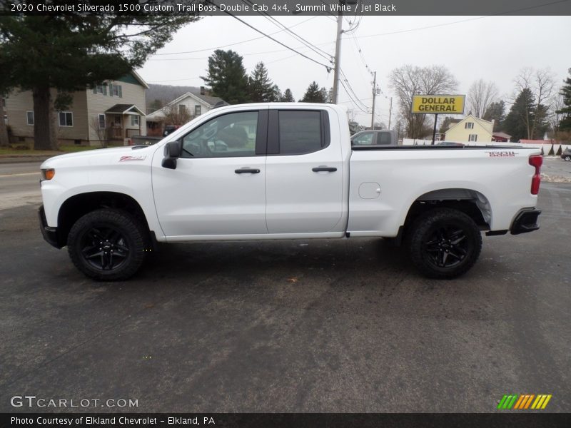  2020 Silverado 1500 Custom Trail Boss Double Cab 4x4 Summit White