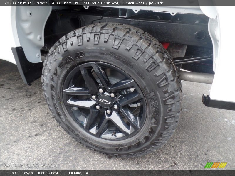  2020 Silverado 1500 Custom Trail Boss Double Cab 4x4 Wheel
