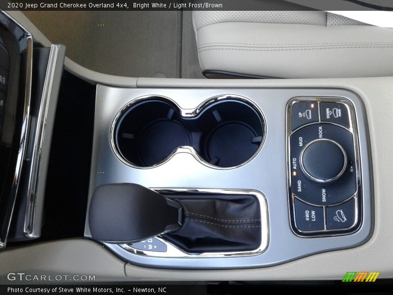 Bright White / Light Frost/Brown 2020 Jeep Grand Cherokee Overland 4x4