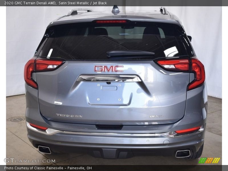 Satin Steel Metallic / Jet Black 2020 GMC Terrain Denali AWD