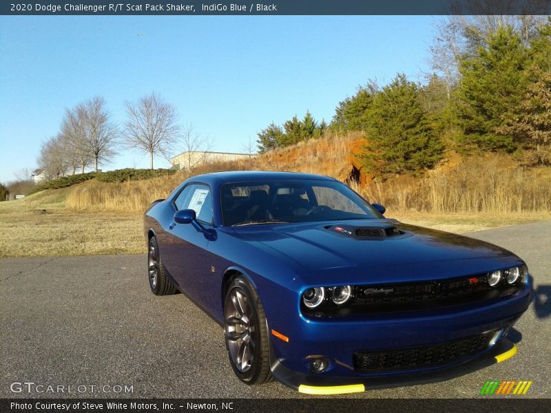 IndiGo Blue / Black 2020 Dodge Challenger R/T Scat Pack Shaker