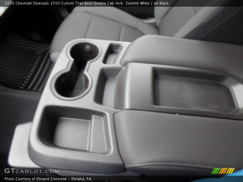 Summit White / Jet Black 2020 Chevrolet Silverado 1500 Custom Trail Boss Double Cab 4x4