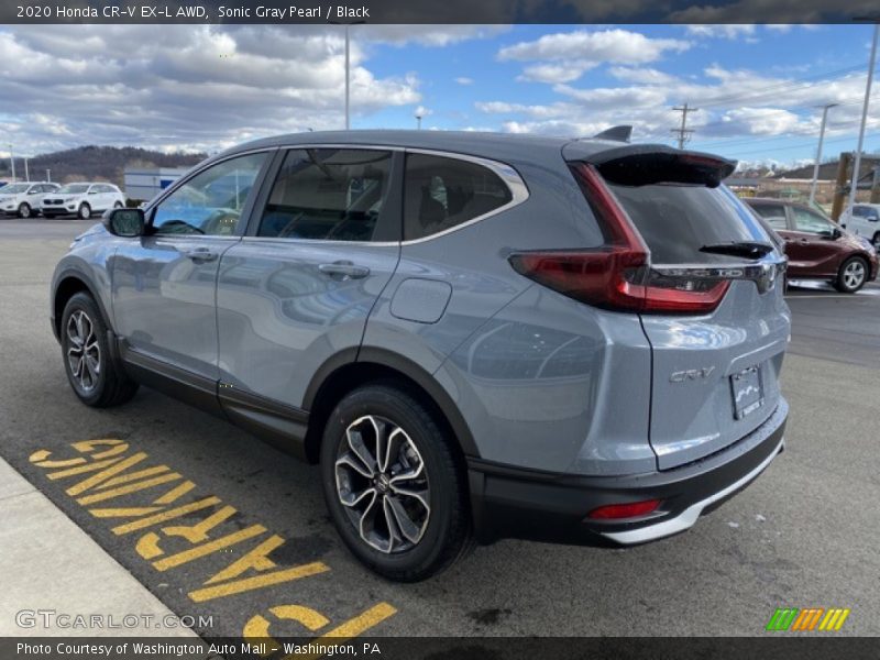 Sonic Gray Pearl / Black 2020 Honda CR-V EX-L AWD