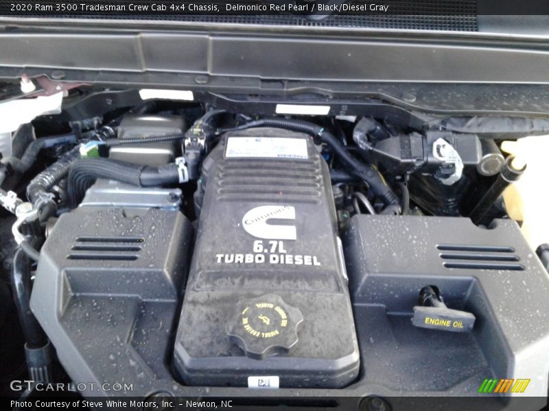  2020 3500 Tradesman Crew Cab 4x4 Chassis Engine - 6.7 Liter OHV 24-Valve Cummins Turbo-Diesel Inline 6 Cylinder
