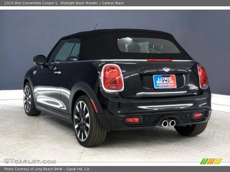 Midnight Black Metallic / Carbon Black 2020 Mini Convertible Cooper S