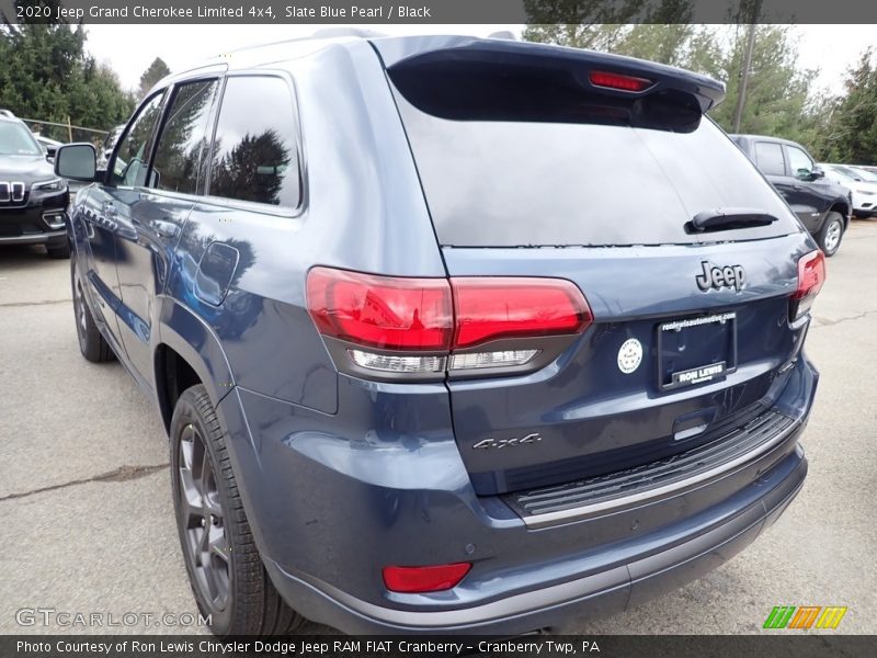 Slate Blue Pearl / Black 2020 Jeep Grand Cherokee Limited 4x4