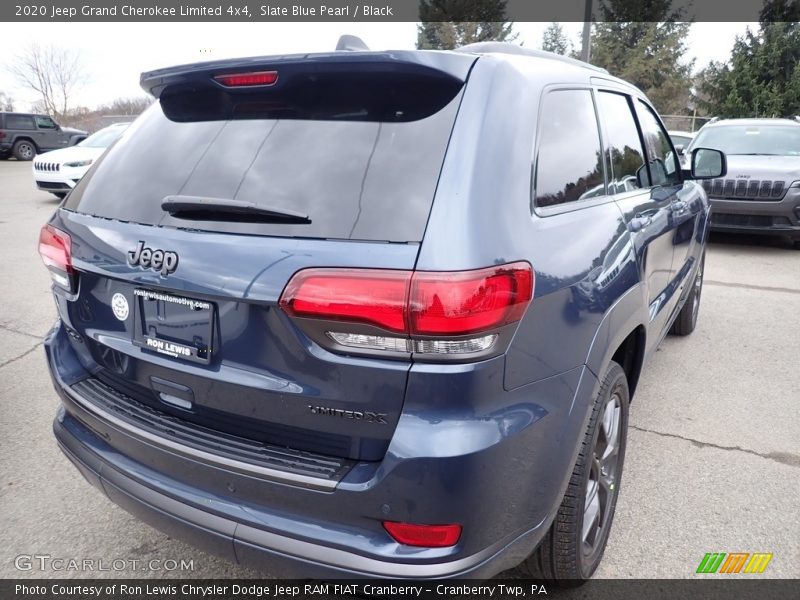 Slate Blue Pearl / Black 2020 Jeep Grand Cherokee Limited 4x4